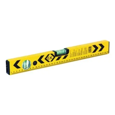 Produktfoto 1 von CK Wasserwaage, Typ Rahmenklemme, 32 Zoll, Rahmen Aluminium, 3 Libelle/n, ±0.5 mm/m