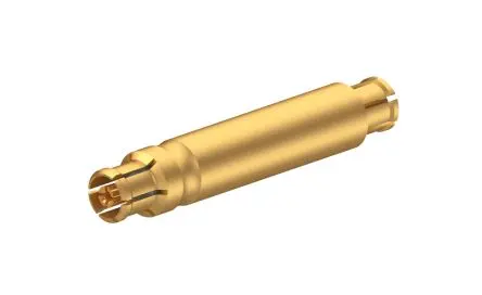 Produktfoto 1 von Huber+Suhner Koaxadapter, 50 Ω, Gerade, 60GHz Buchse Buchse, Koaxial Standard