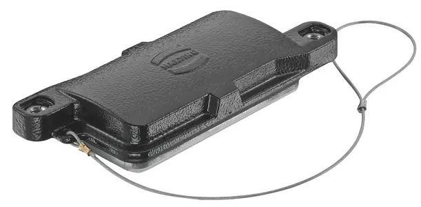 Produktfoto 1 von HARTING Han HPR Staubschutzdeckel, 145 x 58 x 24.3 mm