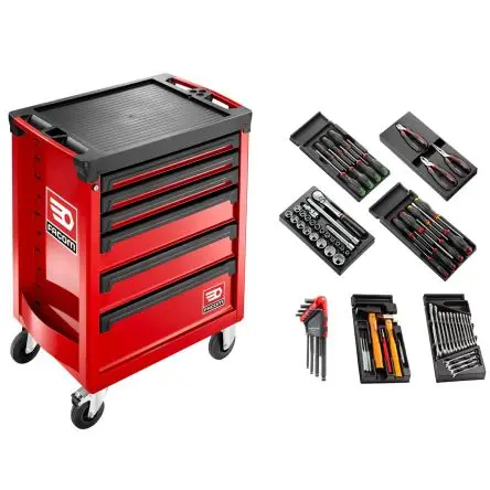 Produktfoto 1 von Facom Werkzeugwagen, Typ Werkzeugschrank mit Rädern
