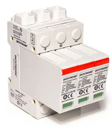 Produktfoto 1 von Bourns, Überlastschutzgerät, 3.5 kV 80 kA DIN-Hutschiene 1430