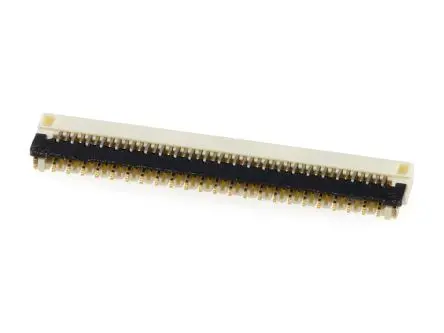 Produktfoto 1 von Molex 503566 ZIF, Oberfläche gewinkelt FPC-Steckverbinder, 45-polig Buchse / 1-reihig, Raster 0.30 mm, SMD