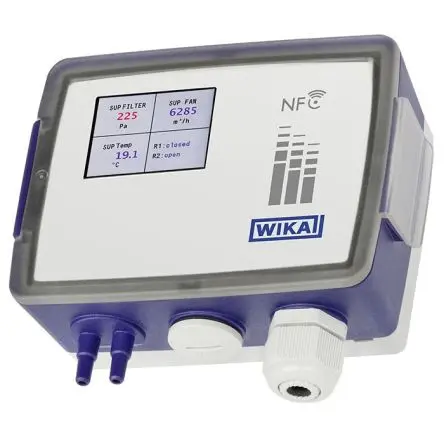 Produktfoto 1 von WIKA 1470 Luft, Gas Durchflusssensor Typ Näherungsschalter