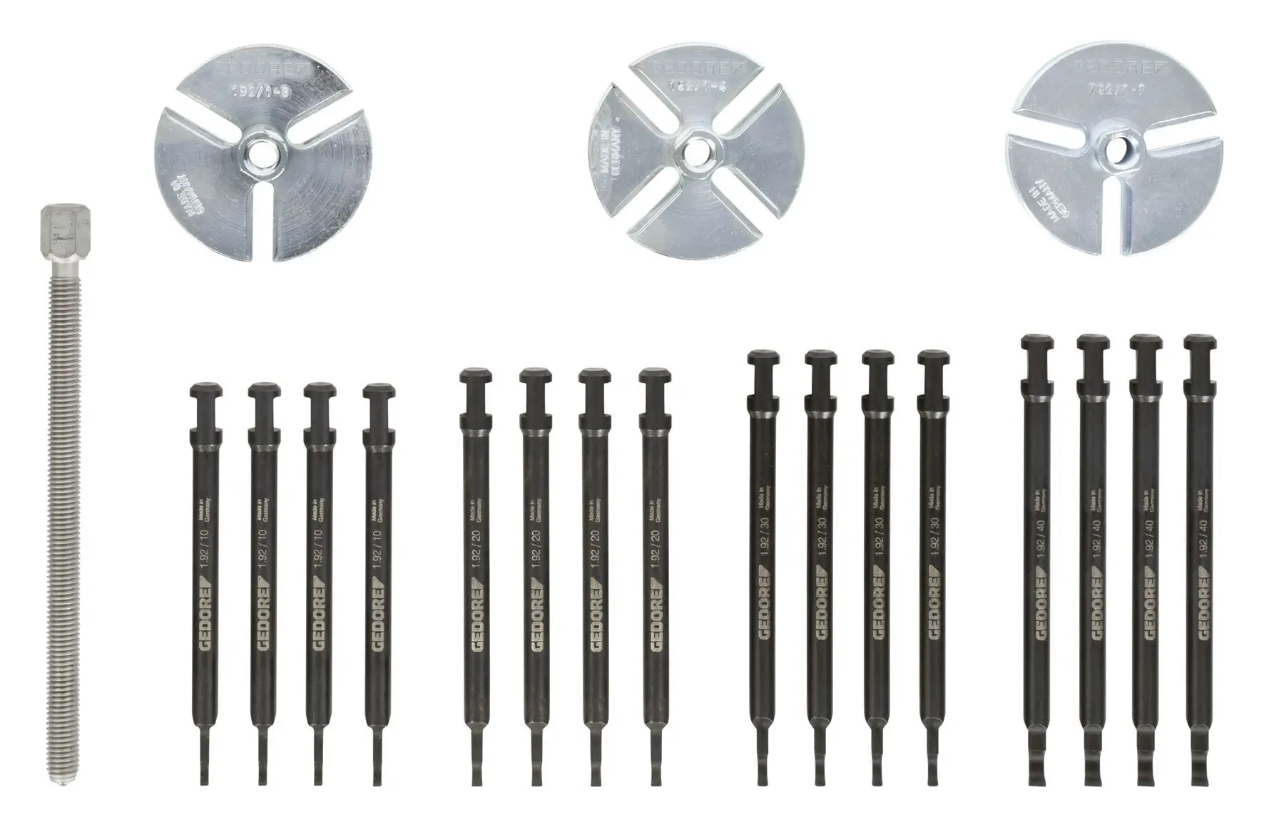 Produktfoto 1 von Gedore Mechanisch Abzieher, 20-teilig