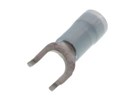 Produktfoto 1 von Molex 19127 Grau Isoliert Spaten B. 7.6mm, 10 Nylon 16 AWG 14 AWG
