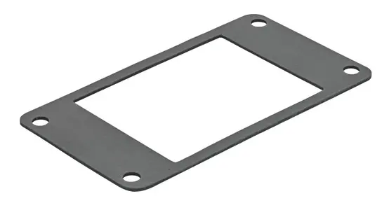 Produktfoto 1 von HARTING Han A Flanschdichtung, 102 x 56 x 1 mm