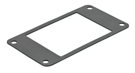 Produktfoto 1 von HARTING Han A Flanschdichtung, 102 x 56 x 1 mm