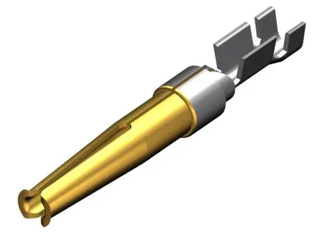 Produktfoto 1 von FCT from Molex 173112 Kontakt, Buchse Crimpbefestigung, Kupferlegierung, Gold, Gestanzt