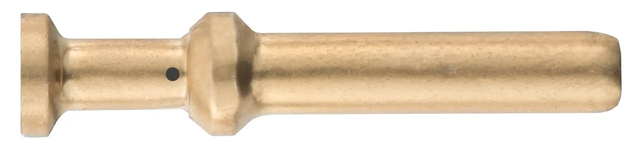 Produktfoto 1 von HARTING 5.99 x 29 mm Han C HMC Crimpkontakt Stecker 40A Steckverbinderkontakt 1.5 mm²