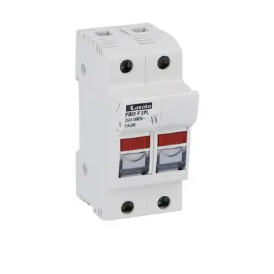 Produktfoto 1 von Lovato Halter 10X38MM FB 32A 600V 2-polig