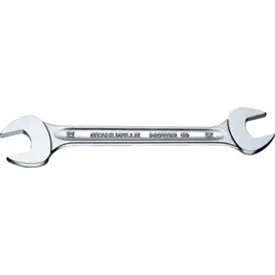 STAHLWILLE Doppelgabelschlüssel Metrisch, CrMo-Stahl, Länge 250.00 mm