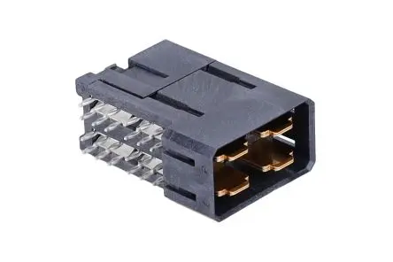 Produktfoto 1 von Molex 78213, 5.20 mm Stiftsockel, 4-polig Stecker, 2-reihig, gewinkelt, Presssitz