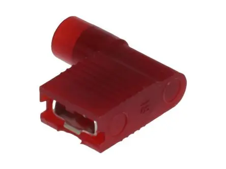 Produktfoto 1 von Molex 19006 Schnellkupplungs-Crimpanschluss, Rot, Isoliert, 6.35 x 0.81 mm, Buchse, 18 AWG min, 22 AWG