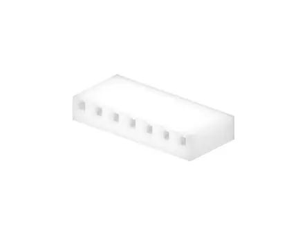 Produktfoto 1 von Molex 91813 Buchse Steckverbindergehäuse 5.08 mm, 7-polig / 1-reihig Gerade, Kabel