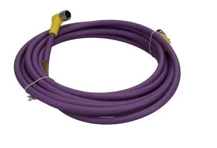 Produktfoto 1 von Molex 120098, 5-polig Kabel assembliert, M12 Buchse 5 / M12 Stecker, Länge 5 m