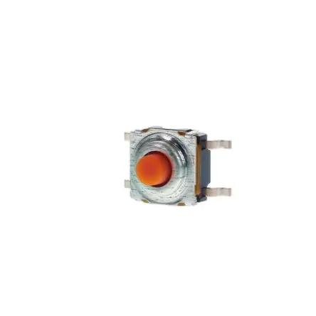 Produktfoto 1 von C & K IP67 Taster 1 x NO, SPST, SMD 50mA Ein-Aus-Ein Schwarz SMD B. 6.2mm L. 6.2 mm