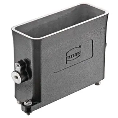Produktfoto 1 von HARTING Han HPR EasyCon Haube Schraubbefestigung, Schraubanschlussklemme 24B Haube, IP65, IP68, IP69, IPx9K