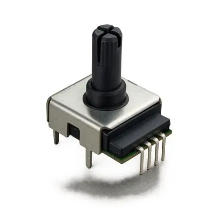 Produktfoto 1 von Bourns Encoder 24 Impulse/Umdrehung Impulse/U Inkrementalgeber, mit 6 mm, Buchse, Schaft L. 24 mm, Nicht indiziert