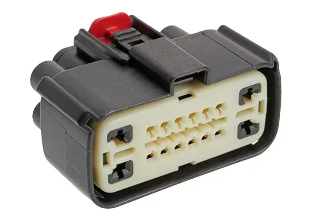 Produktfoto 1 von Molex 34969 Serie Steckverbindergehäuse 100 % Nylon, Buchse, Gerade, 16-polig, Steckverbindergehäuse