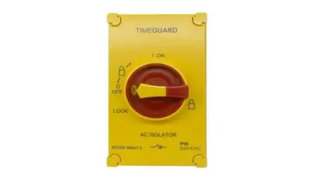 Produktfoto 1 von Timeguard Weathersafe Sicherungslasttrennschalter 4-polig SMD 63A IP66