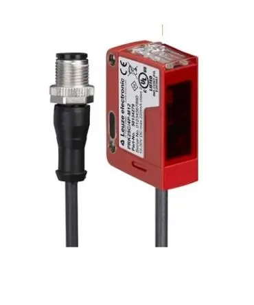 Produktfoto 1 von Leuze 25C Rechteckig Optischer Sensor, Polarisierter retroreflektierender, Transistor PNP Ausgang, M12