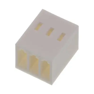 Produktfoto 1 von Molex 09-50 Buchse Gehäuse 3.96 mm, 3-polig / 1-reihig Gerade, Platine