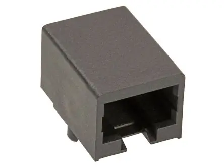 Produktfoto 1 von Molex 43249 Buchse Modular-Jack, 1-Port Oberfläche gewinkelt