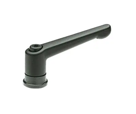 Ganter Stahl zinkplattiert Spannhebel Zinkdruckguss 92 mm x 13.5 mm, 18 mm Stecker/Buchse