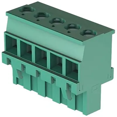 Produktfoto 1 von HARTING Har Flexicon Printklemme Vertikal, 10-polig / 1-reihig, Raster 5.08 mm