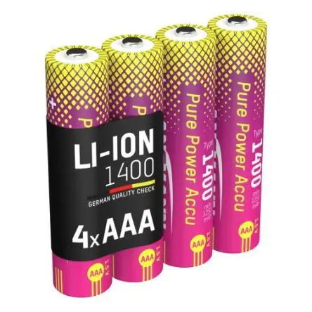 Produktfoto 1 von Ansmann 1311 Li-Ion Akkupack, 4-Zellen 1.5 V / 1400 mAh