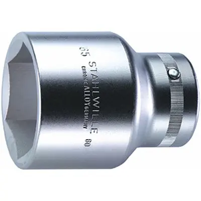Produktfoto 1 von STAHLWILLE 1 in Sechskant Buchse SW 70 mm Vierkant x 110.00 mm