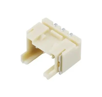 Produktfoto 1 von Molex 215931 Stiftsockel Vertikal, 3-polig / 1-reihig, Raster 2.5 mm Raster Oberfläche, Kabel-Platine, Ummantelt