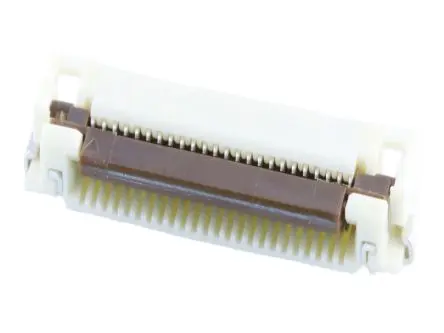 Produktfoto 1 von Molex 52892 ZIF, Oberfläche gewinkelt FPC-Steckverbinder, 24-polig / 1-reihig, Raster 0.5 mm, SMD