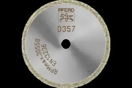 Produktfoto 1 von PFERD Rüggeberg France Line SG STEELOX Keramik Ø 50 mm / Stärke 2 mm, Korngröße D 357 Grob 1 Stück
