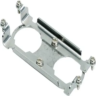 Produktfoto 1 von HARTING Han HPR Rahmen, Buchse/Stecker, M3, 104 x 44.3 x 14.5 mm
