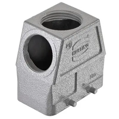 Produktfoto 1 von HARTING Han B Haube Doppelter Hebel 2, Kabel 10B Verriegelungshebel, IP65, IP66, IP67