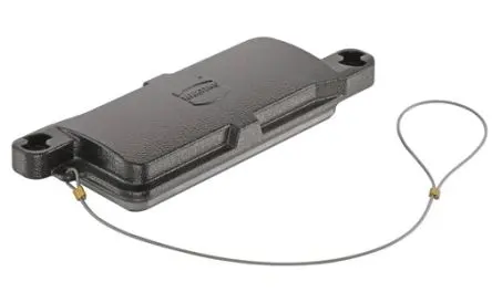Produktfoto 1 von HARTING Han HPR Staubschutzdeckel, 165 x 58 x 24.3 mm