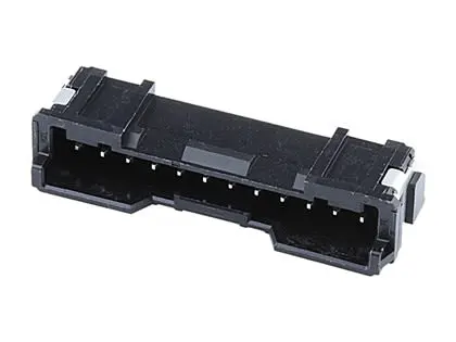 Produktfoto 1 von Molex 505578 Leiterplattenleiste Gerade, 12-polig / 1-reihig, Raster 2.00 mm Raster Oberfläche, Ummantelt