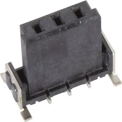 Produktfoto 1 von HARTING Har Flex Anschluss Gerade Oberfläche 3-polig / 1-reihig, Raster 2.54 mm Lot