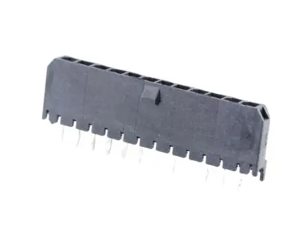 Produktfoto 1 von Molex 43650 Anschluss Vertikal, 9-polig / 1-reihig, Raster 3 mm Raster Oberfläche, Kabel-Platine, Ummantelt