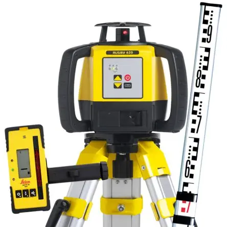 Produktfoto 1 von Leica Rugby 620 600 Rotationslaser 635 nm ± 2.2 mm Außen Laserfarbe Rot, Klasse 2
