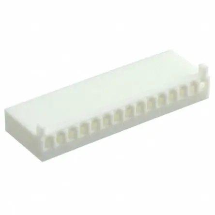 Produktfoto 1 von Molex 6471 Buchse Steckverbindergehäuse 2.54 mm, 15-polig / 1-reihig Gerade, Frei hängend