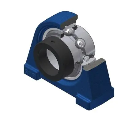 Produktfoto 1 von SNR Radial Lagerbaugruppe aus Gusseisen, Innen-Ø 45 mm, 48mm x 120 mm