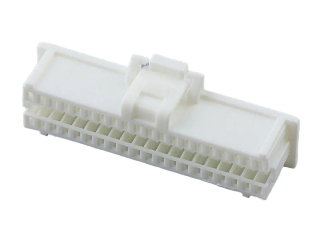 Produktfoto 1 von Molex 501189 Buchse Steckverbindergehäuse 1 mm, 40-polig / 2-reihig Gerade