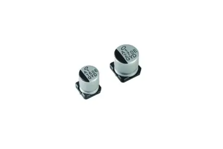 Produktfoto 1 von Nichicon GYD SMD Elektrolytkondensator 100 μF 20 % / 35V Radial, Ø 6 mm x 10 mm, 150 °C