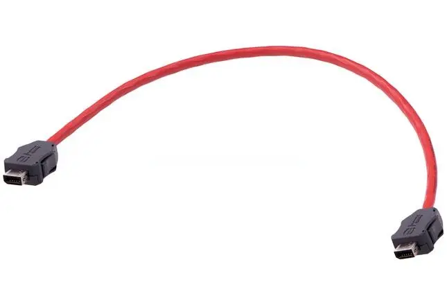 Produktfoto 1 von HARTING IX Industrial Cat6a Kabel assembliert, 1 m, Rot, A IX Industrie Stecker, B Ix Industriell Stecker Abgeschirmt,