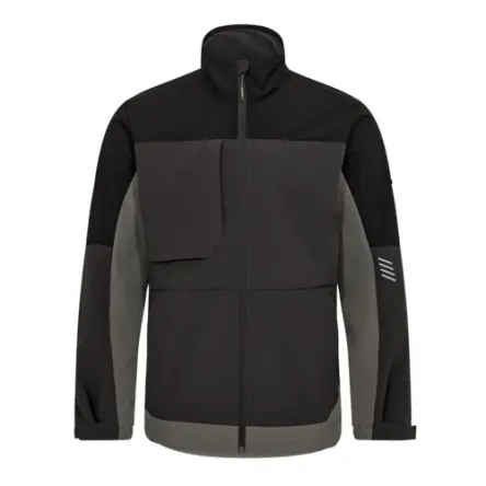 Engel Workwear 1327-140 Unisex Wasserabweisend Jacke Elastan, Polyester Schwarz, Grau, Größe S