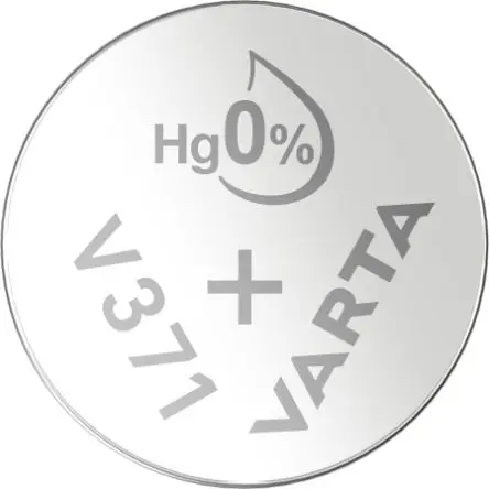 Varta, NaOH-Elektrolyt Nicht wiederaufladbare Batterie Ø 9.5 mm, 1.55 V / 30 mAh