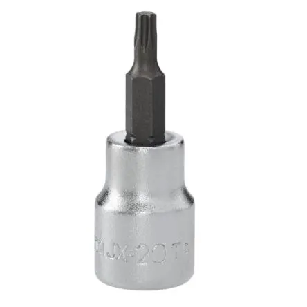 Produktfoto 1 von Facom 3/8 in Sechskant Buchse SW T20 Innensechsrund x 46mm