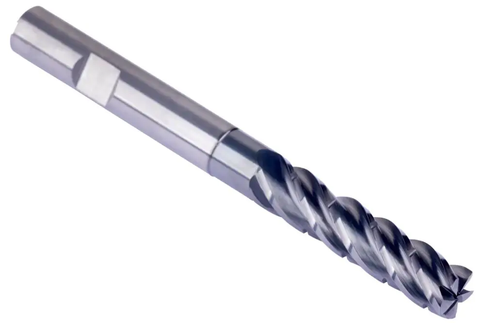 Produktfoto 1 von Dormer Hartmetall Schaftfräser 5-schneidig, Ø 10 mm 10mm x 100 mm/ Schnittlänge 42 mm